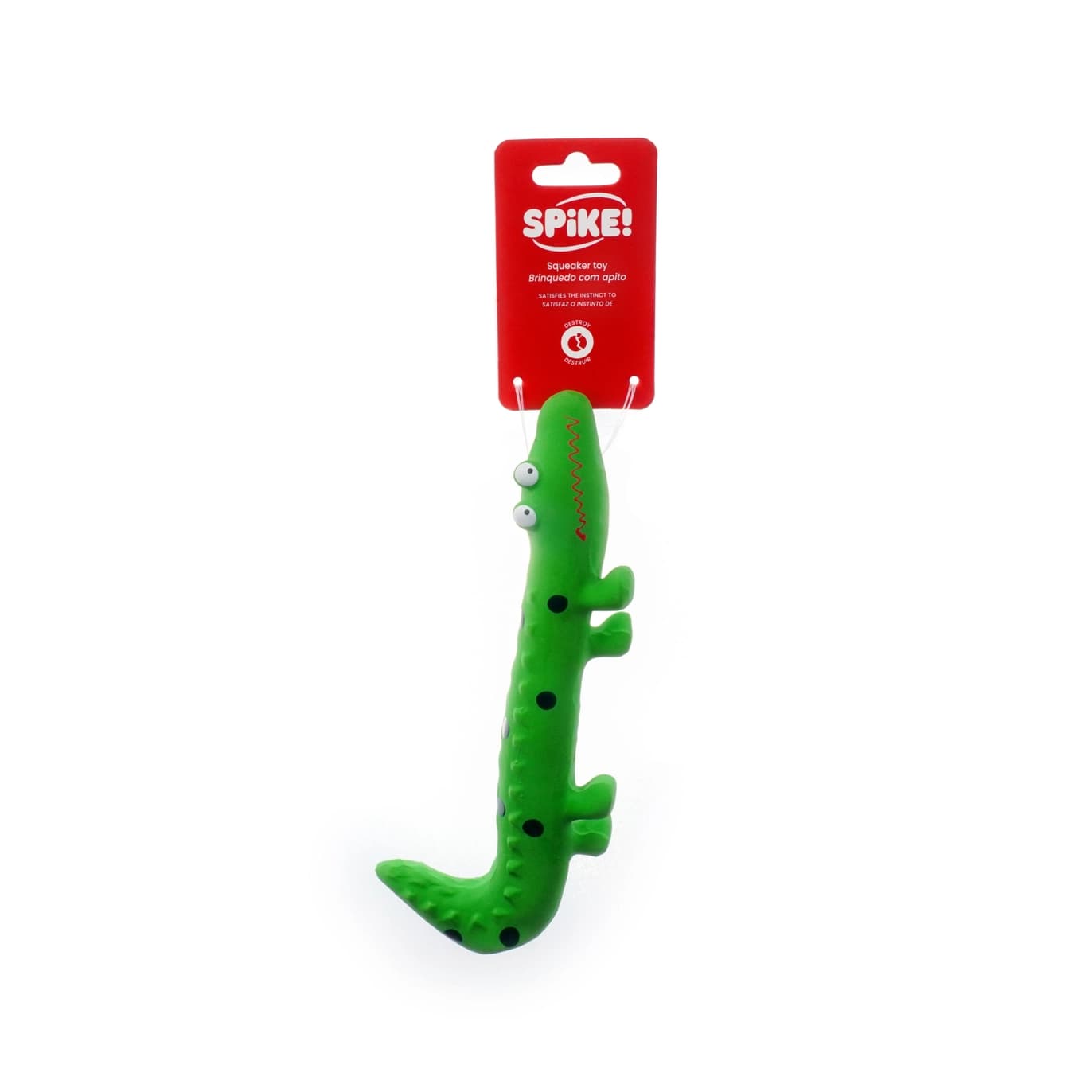 Lézard en Caoutchouc Vert