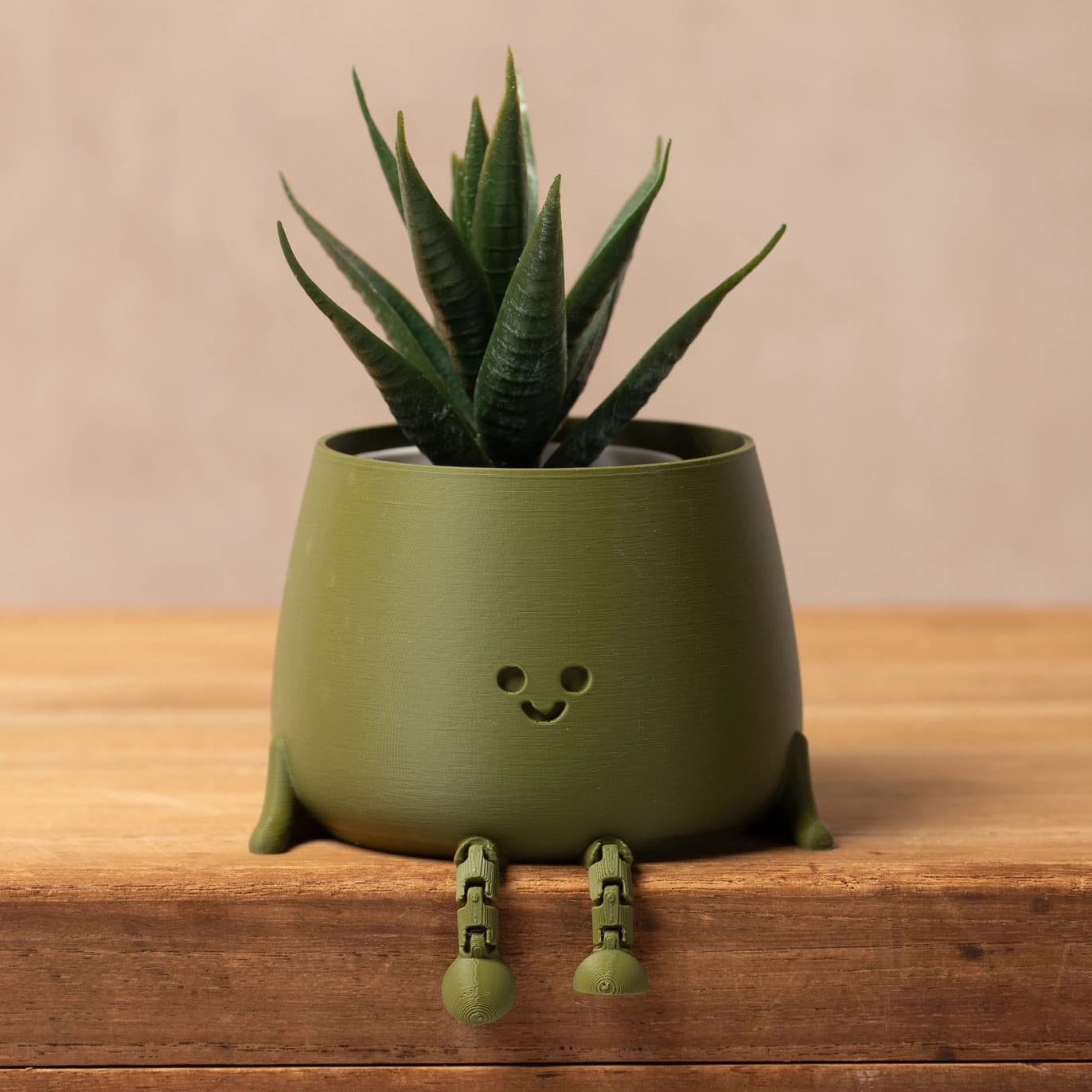 Cache-pot Happy - Jambes Articulées