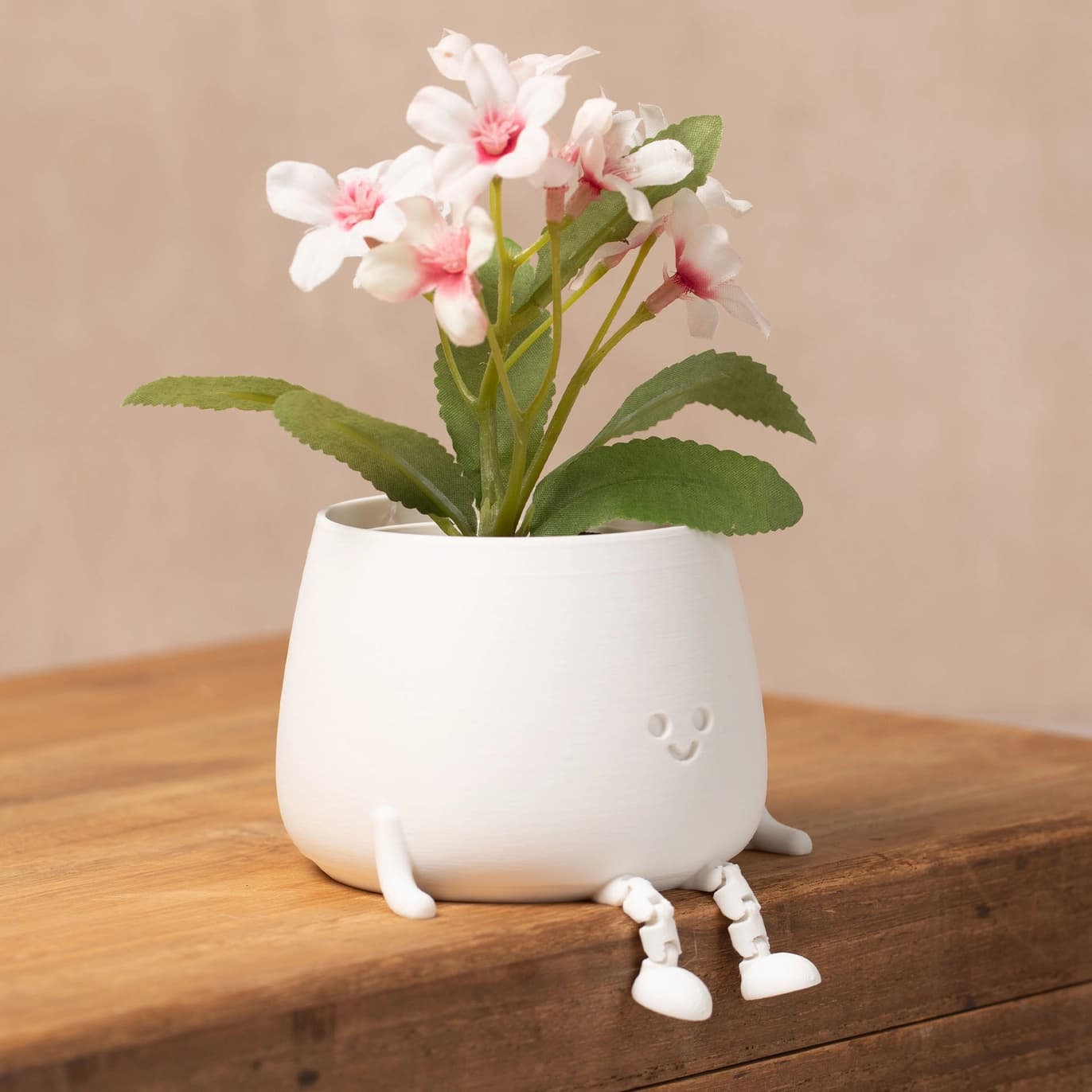 Cache-pot Happy - Jambes Articulées
